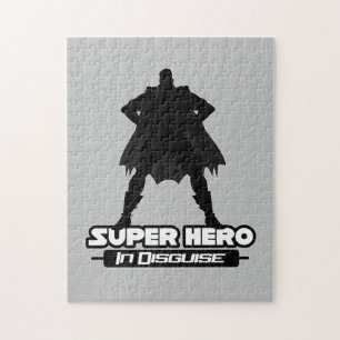 Quebra-cabeça Super Herói Em Disfarce