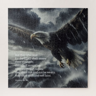 Quebra-cabeça Superando A Tempestade Isaiah 40:31
