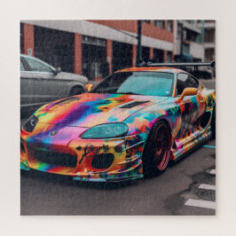 Quebra-cabeça Supercarros personalizados:Cores e modificações em