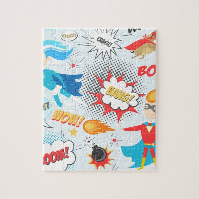 Quebra-cabeça Superheroes (Vertical)