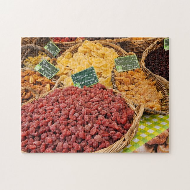 Quebra-cabeça Suporte de Frutas Secas, 11" x 14", 252 peças (Horizontal)