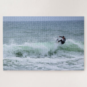 Quebra-cabeça Surf na Flórida - Praia do Cacau - 20x30