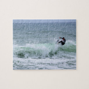 Quebra-cabeça Surf na Flórida - Praia do Cacau - 8x10