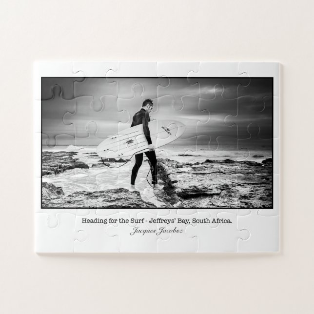 Quebra-cabeça Surfer na Baía de Jeffrey (Horizontal)