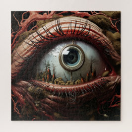 Quebra-cabeça Surreal Eyeball Fantasy Art
