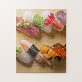 Quebra-cabeça Sushi Harmony – The Elegant Arc of Nigiri