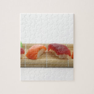 Quebra-cabeça Sushi Japonês Delicioso Comida Asiática Gostoso