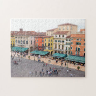 Quebra-cabeça Sutiã da praça do café - Verona, Italia -