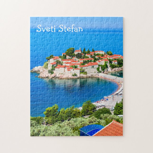 Quebra-cabeça Sveti Stefan (Vertical)