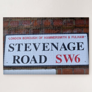 Quebra-cabeça SW6 Stevenage Road - Fulham - Londres - 8x10 poleg