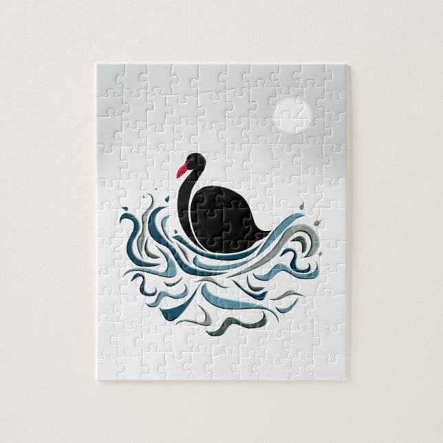 Quebra-cabeça Swan Negro (Vertical)