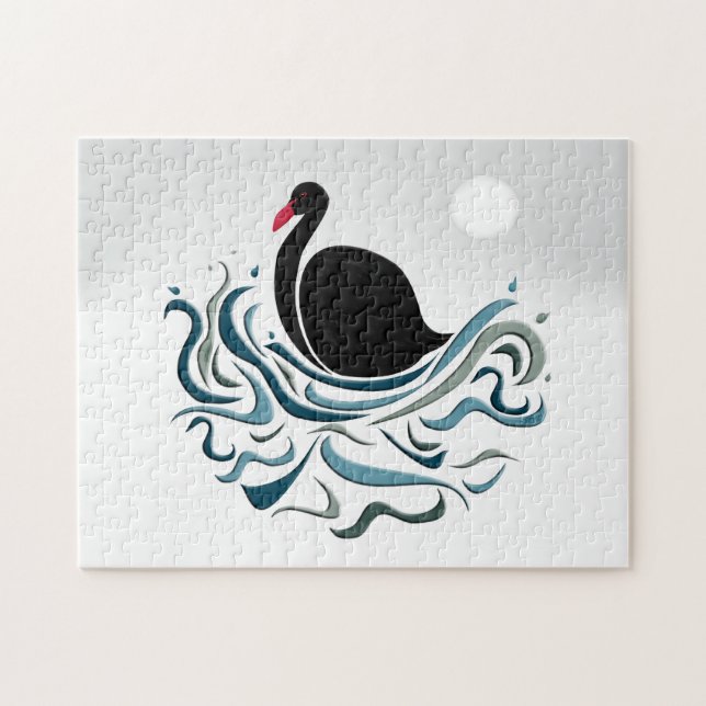 Quebra-cabeça Swan Negro (Horizontal)