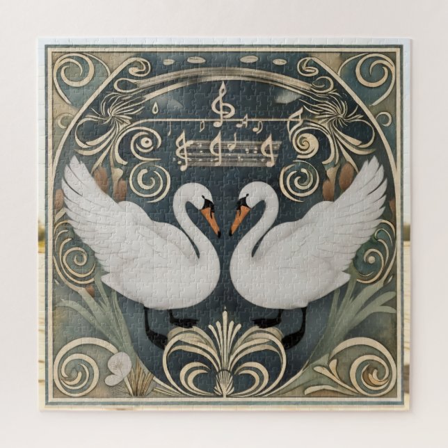 Quebra-cabeça Swan Song 676 (Vertical)
