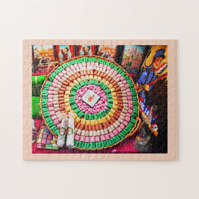 Quebra-cabeça Sweets em Lyon, França (Horizontal)