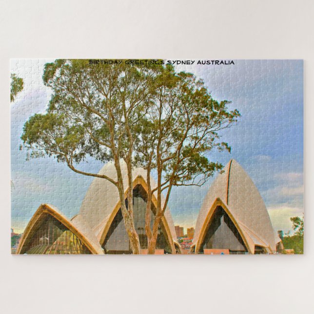 Quebra-cabeça Sydney Harbor Austrália (Horizontal)