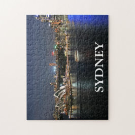 Quebra-cabeça Sydney Harbor em Cais Circulares
