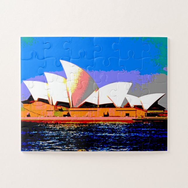 Quebra-cabeça Sydney Opera House 30-pc (Horizontal)