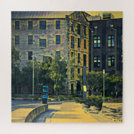 Quebra-cabeça Sydney vintage The Rocks paisagem viagem