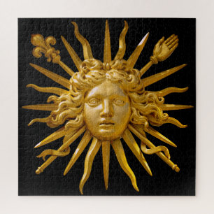 Quebra-cabeça Symbol of Louis XIV the Sun King