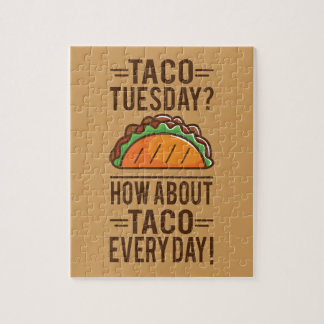 Quebra-cabeça Taco terça-feira? Taco diário!