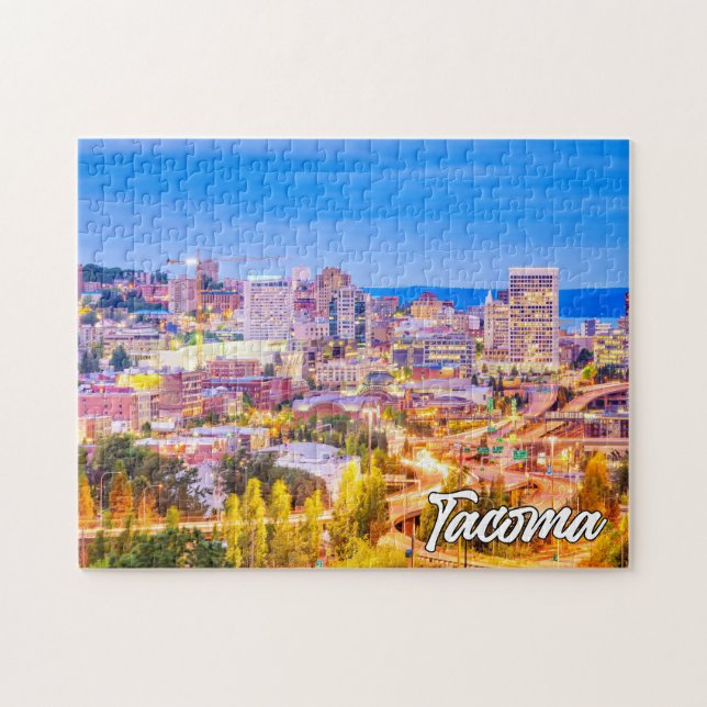 Quebra-cabeça Tacoma, Washington, Estados Unidos (Horizontal)