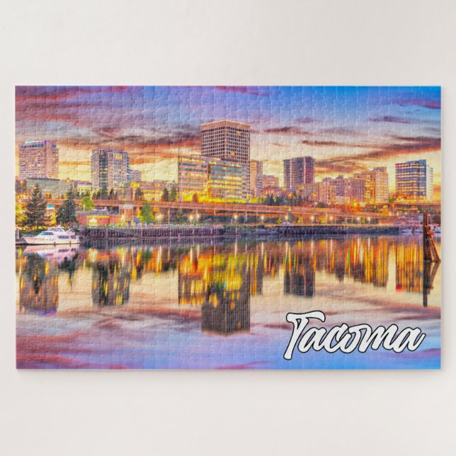 Quebra-cabeça Tacoma, Washington, Estados Unidos (Horizontal)