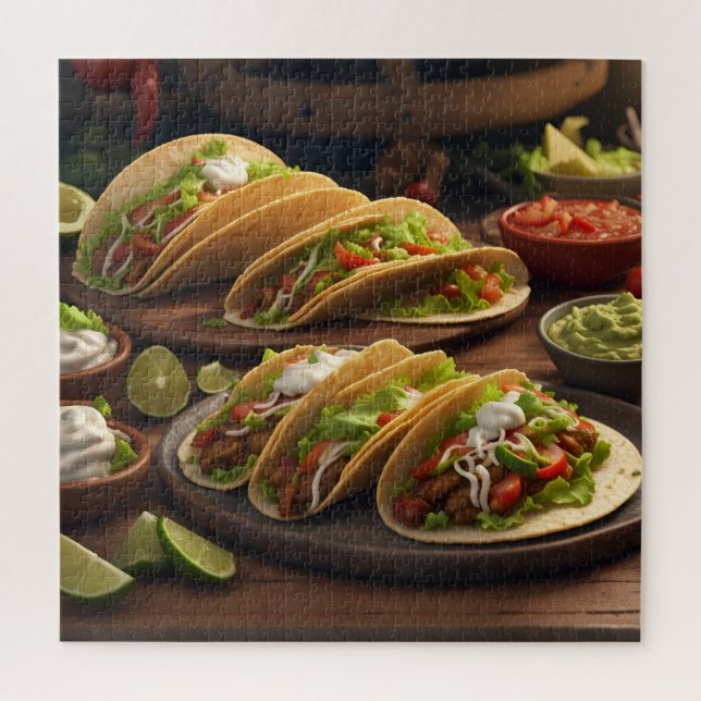 Quebra-cabeça Tacos (Vertical)