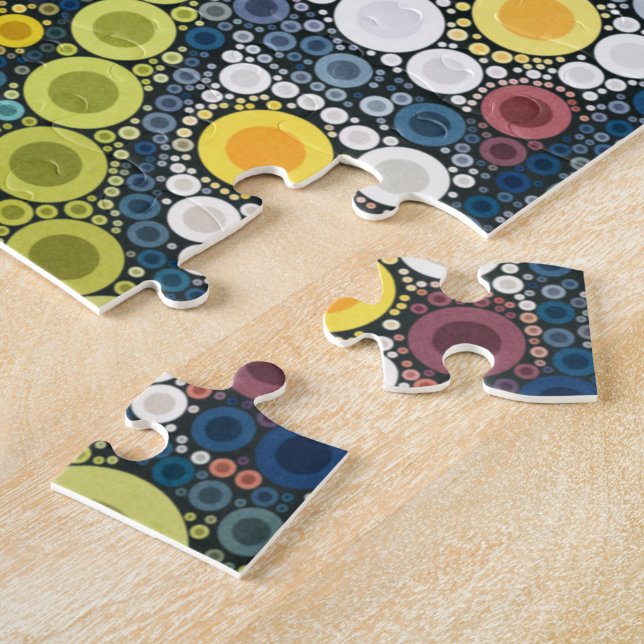 Quebra-cabeça Talavera Pottery Colorous Southwest Photo Art Fun (Lateral)