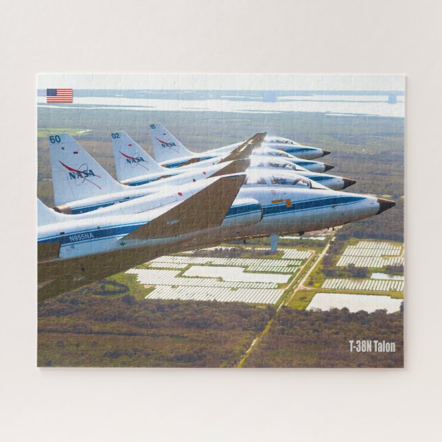 Quebra-cabeça TALON T-38N (16x20 polegadas) (Horizontal)