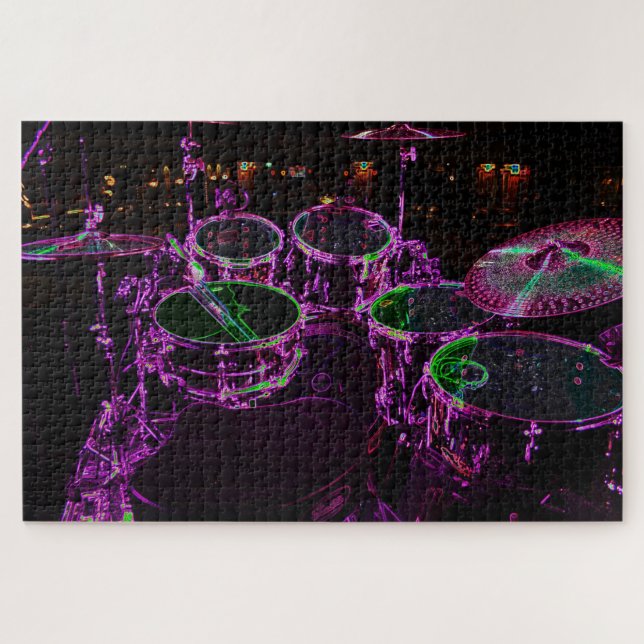 Quebra-cabeça Tambores 20x30 jpcna 1014pc (Horizontal)