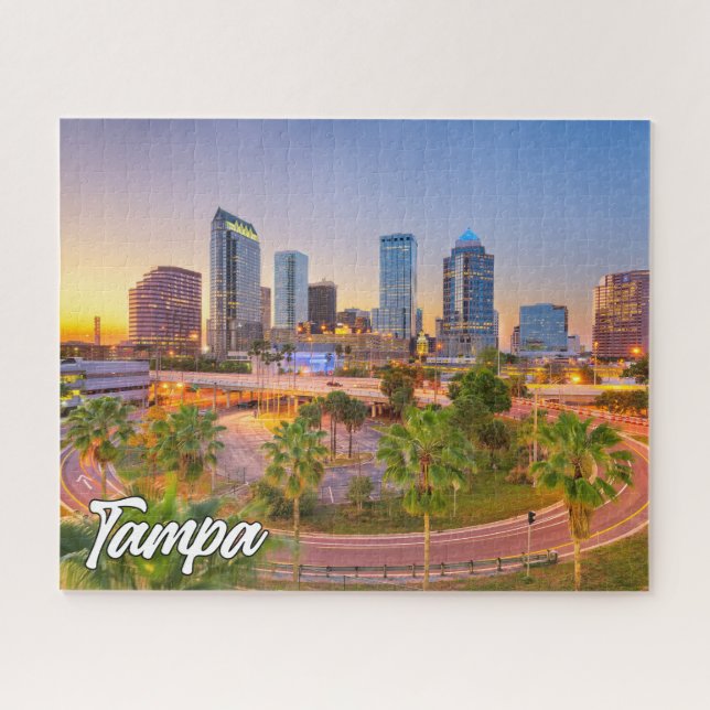 Quebra-cabeça Tampa, Flórida, Estados Unidos (Horizontal)
