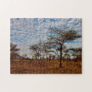 Quebra-cabeça  Tanzânia Parque Nacional Serengeti.