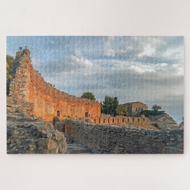 Quebra-cabeça Taormina. 11. (Horizontal)