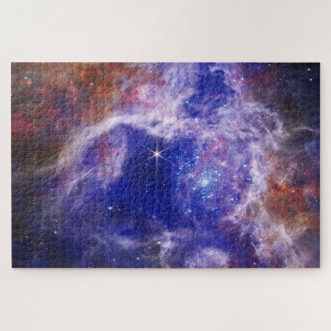 Quebra-cabeça Tarantula Nebula | Radiografia e Infravermelho | E (Horizontal)