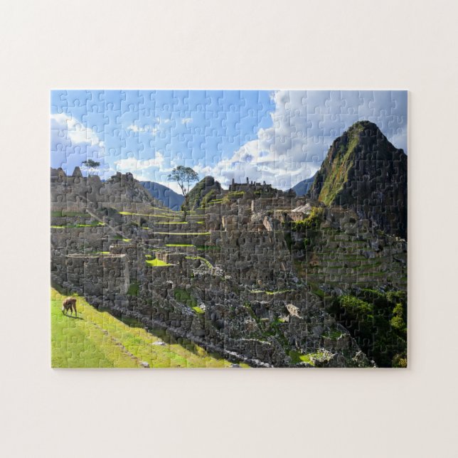 Quebra-cabeça Tarde em Machu Picchu, Peru (Horizontal)