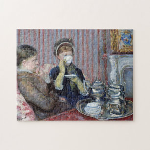 Quebra-cabeça Tarde Tea, Mary Cassatt