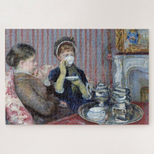 Quebra-cabeça Tarde Tea, Mary Cassatt