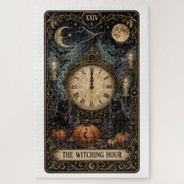 Quebra-cabeça Tarot Assustador (Vertical)