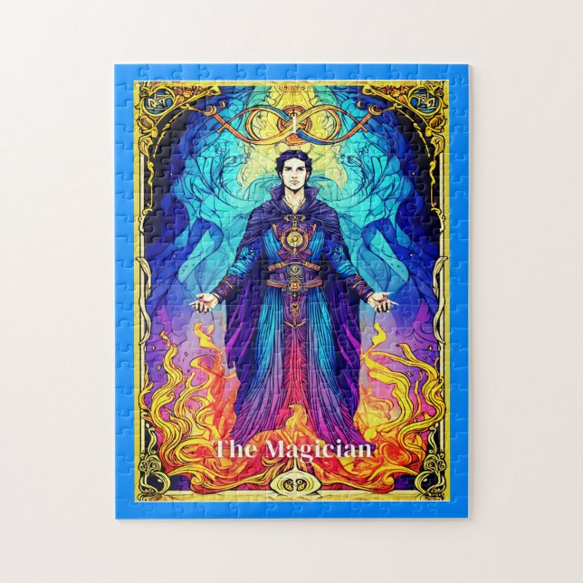 Quebra-cabeça Tarot Card The Magician (Vertical)