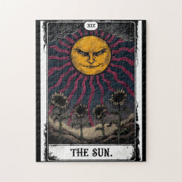 Quebra-cabeça Tarot do Sol Gótico