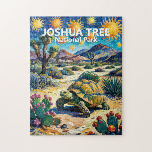 Quebra-cabeça Tartaruga da Vida Selvagem de Joshua Tree Van Gogh