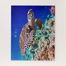 Quebra-cabeça Tartaruga marinha de recife de coral