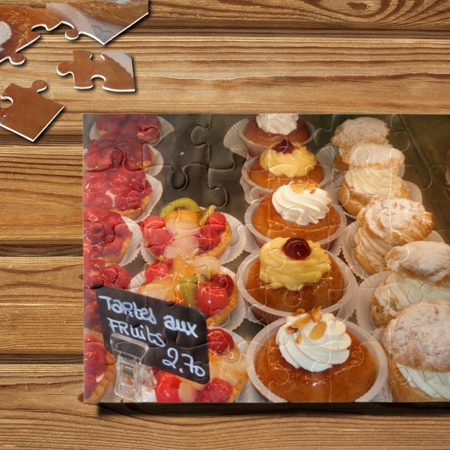 Quebra-cabeça Tartes aux frutas - Pastelaria Francesa (Criador carregado)