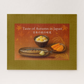 Quebra-cabeça Taste of Autumn in Japan - 日本の秋の味覚
