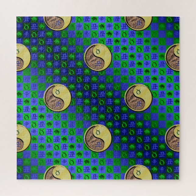 Quebra-cabeça Taurus & Metal Ox (Vertical)