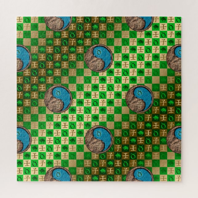 Quebra-cabeça Taurus & Water Rat (Vertical)