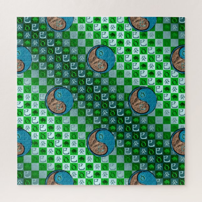 Quebra-cabeça Taurus & Water Snake (Vertical)