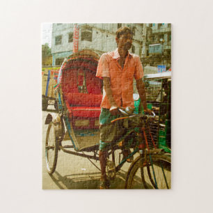 Quebra-cabeça Táxi Rickshaw Bangladesh