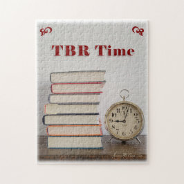 Quebra-cabeça TBR Time para amantes de livros