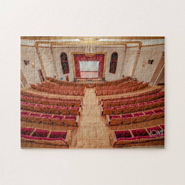 Quebra-cabeça Teatro Donna Reed em Denison, Iowa. (Horizontal)